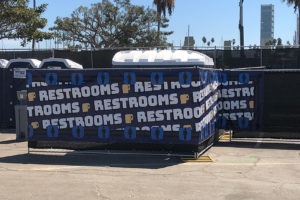 Barricade-restrooms